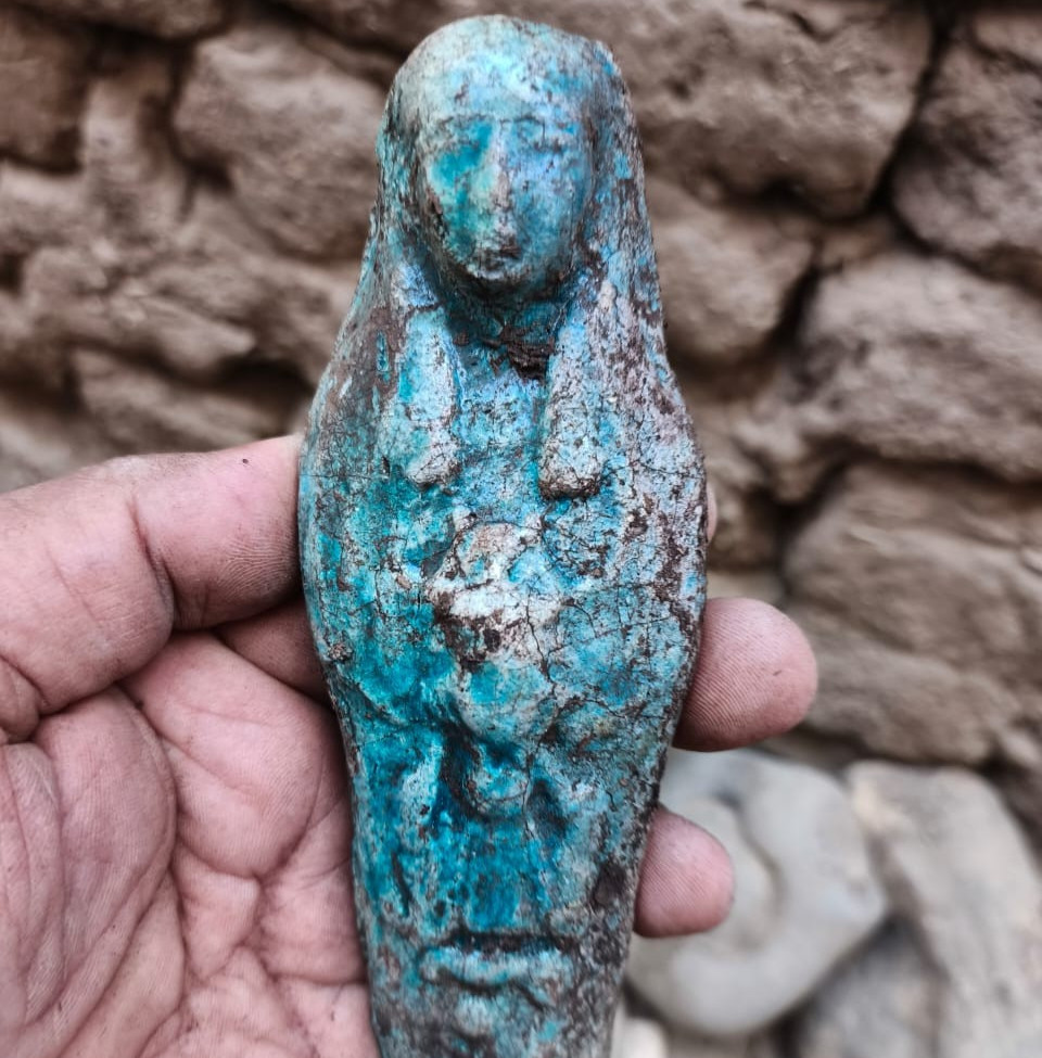 Authentic Pharaonic Statue Unique Egyptian Artifacts Of Egyptian Ushabti Bc