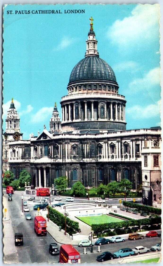 Postcard - St. Paul's Cathedral - London, England