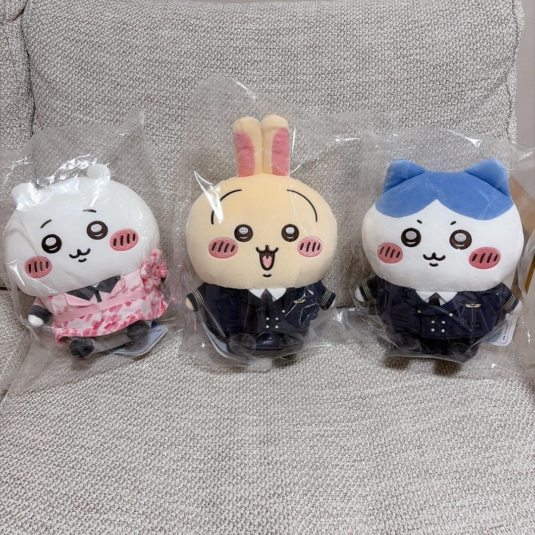 Chiikawa x ANA Limited Plush Toy Set of 3 Chiikawa Usagi Hachiware 2026 NEW