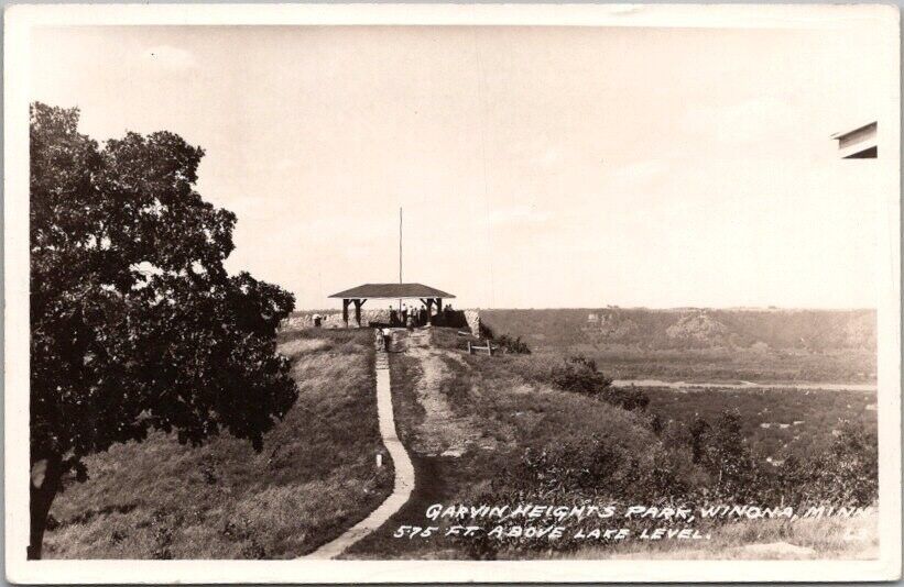 c1930s WINONA, Minnesota RPPC Real Photo Postcard 