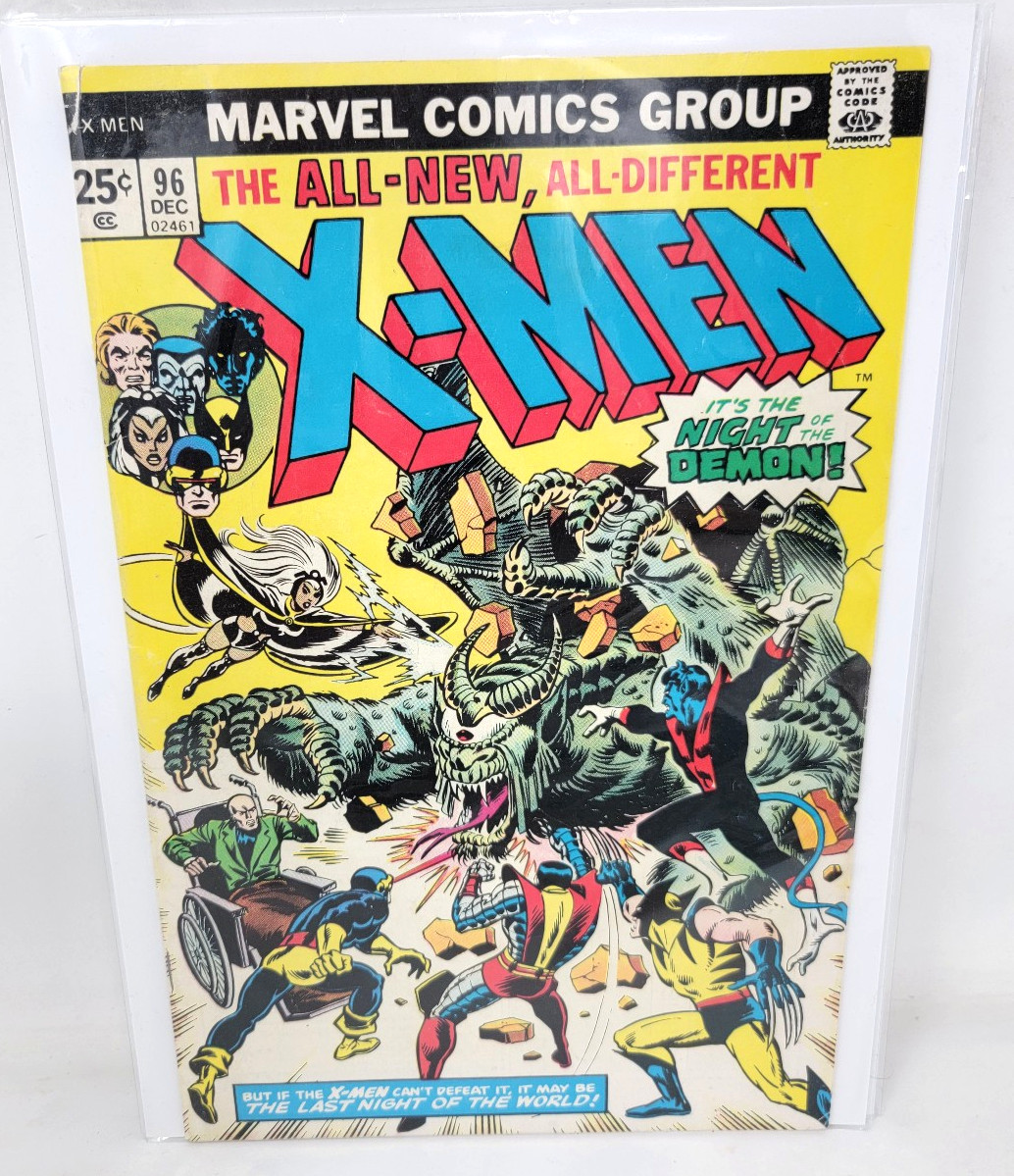 X-Men #96 1975 Bronze Age Marvel Comics Group Key Issue 1st Moira MacTaggert 6.5