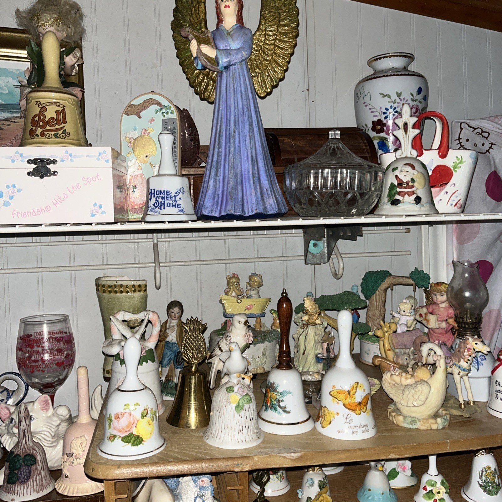 Vintage Enesco,Avon, Bone China ,Ceramic And Porcelain Bells