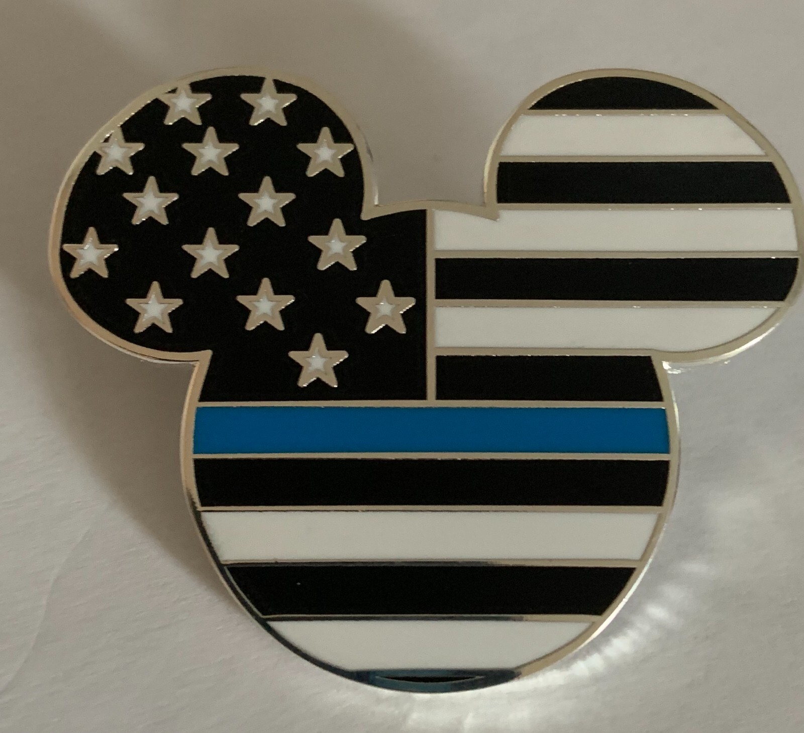 Disney Blue Line Security Police Appreciation Pin NEW Disney Blue Line Security Police Appreciation Pin NEW