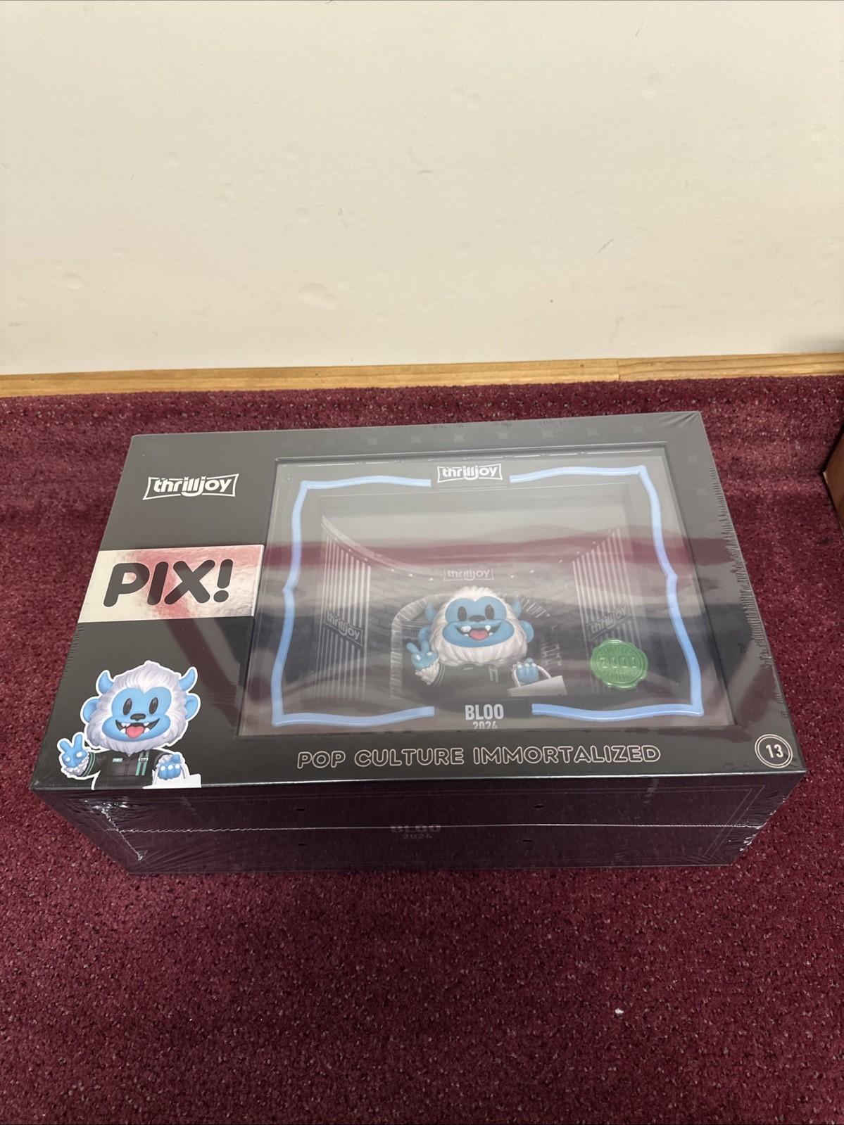 Bloo Thrilljoy Pix Mascot NYCC 2024 Debut Exclusive 3000 PCs  