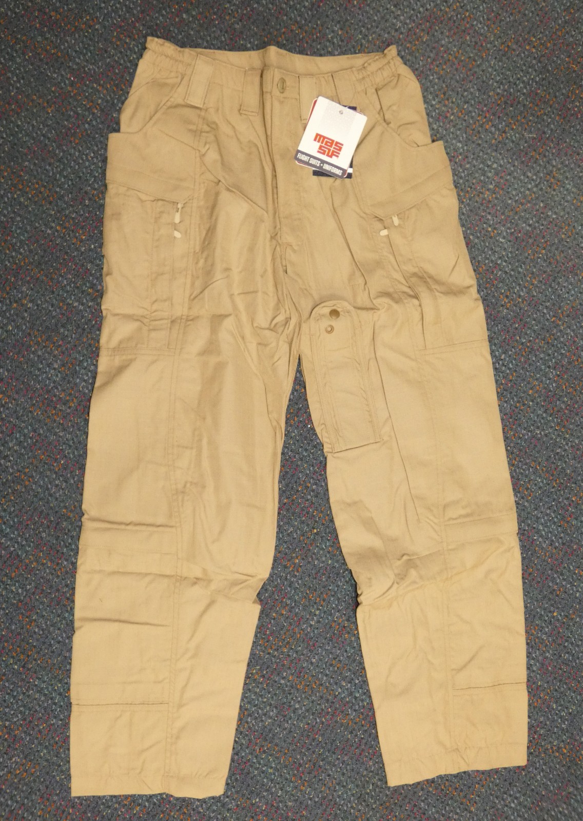Original Massif Tan Military 2 Pc Flight Suit Pants V2 (Medium Regular)