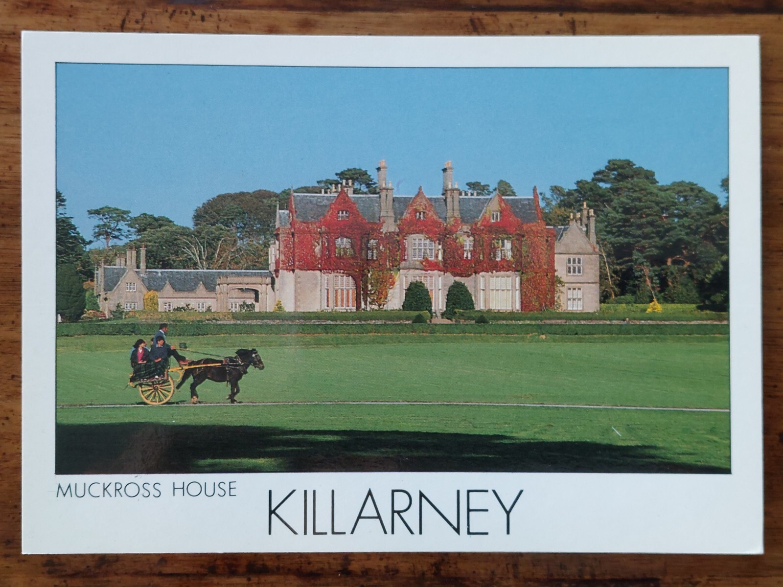 Muckross House Killarney County Kerry Ireland Postcard UNPOSTED