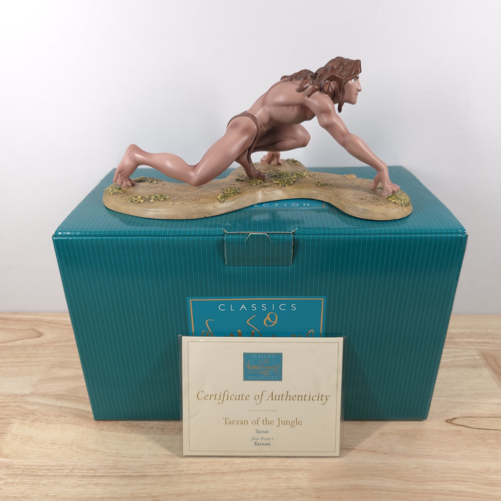 WDCC Tarzan of the Jungle from Disney\'s Tarzan with COA NIB Never Displayed