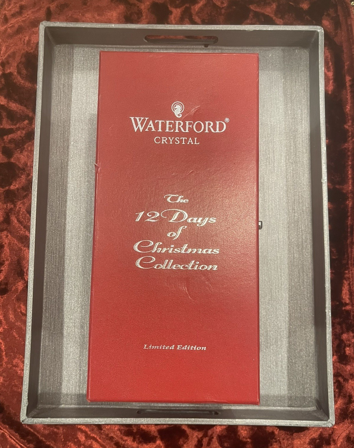 Waterford 12 Days of Christmas Limited Edition Crystal Champagne Flute w/ Box