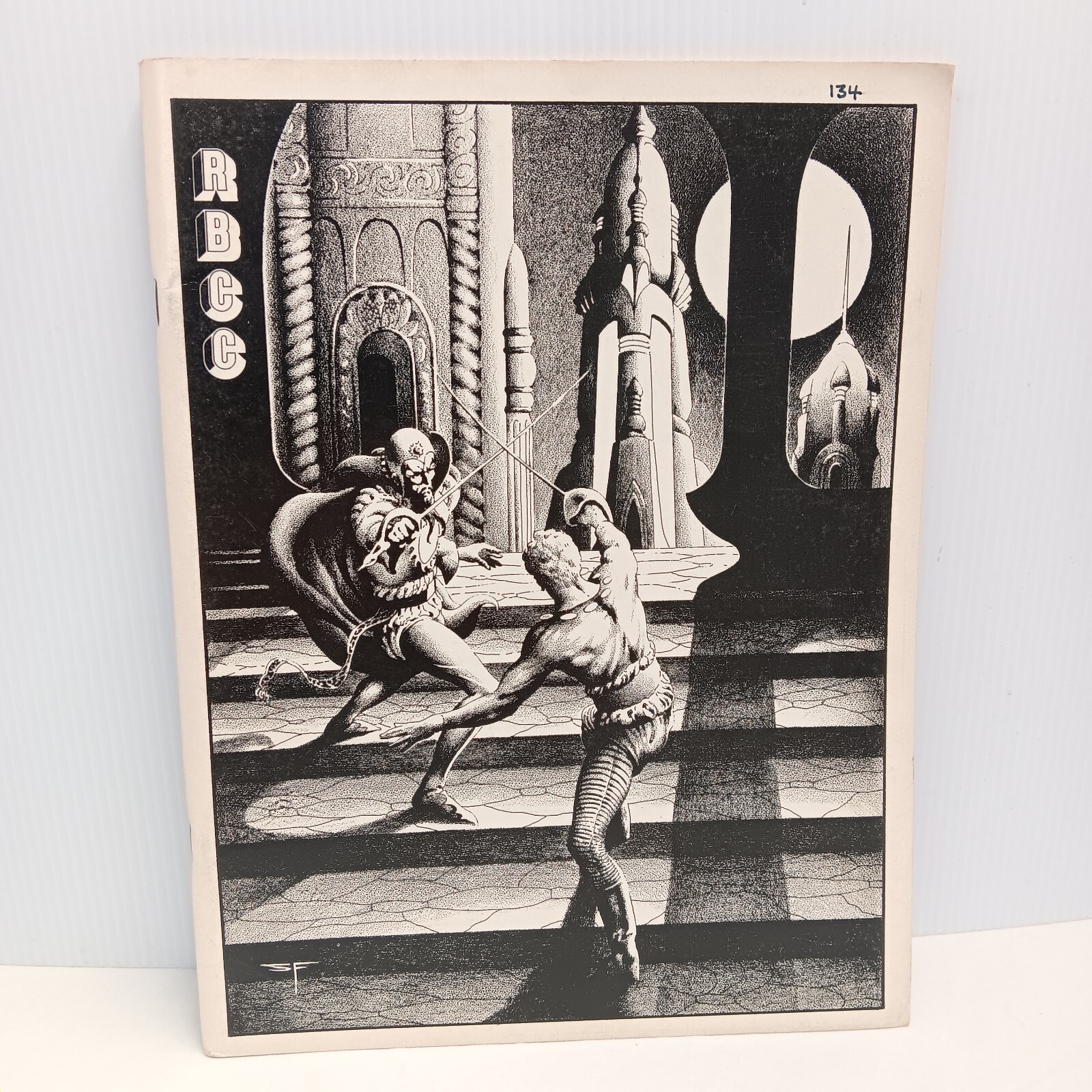 RBCC #134 Rocket\'s Blast Comicollector 1977 Fanzine Alex Raymond Mike Zeck RBCC #134 Rocket\'s Blast Comicollector 1977 Fanzine Alex Raymond Mike Zeck