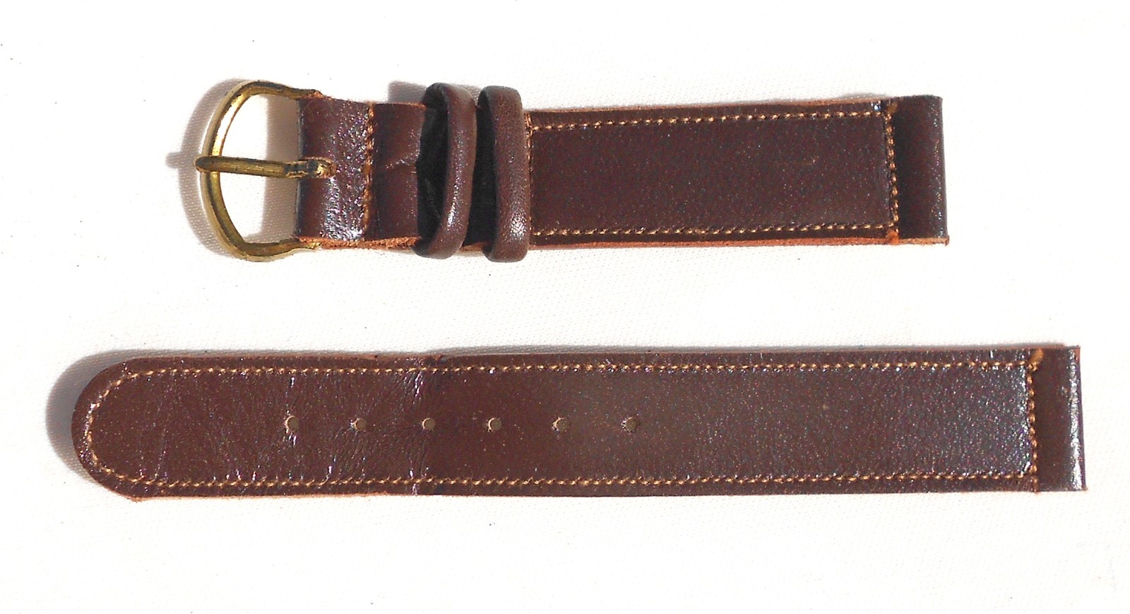 MINT ORIG 1944 DARK BROWN COLT HIDE WATCH BAND BRITE SPECIALTY CO. NY CITY MINT ORIG 1944 DARK BROWN COLT HIDE WATCH BAND BRITE SPECIALTY CO. NY CITY