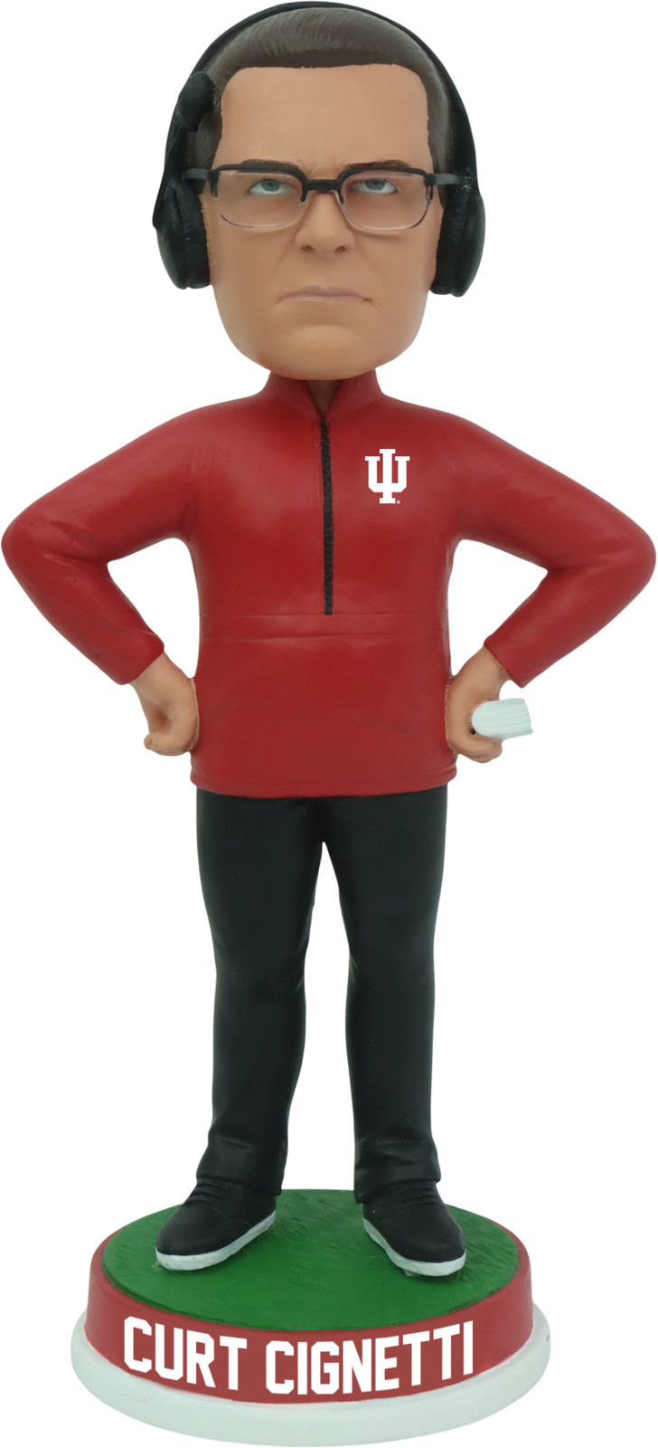Curt Cignetti Indiana Hoosiers Football Coach Standing Bobblehead NCAA
