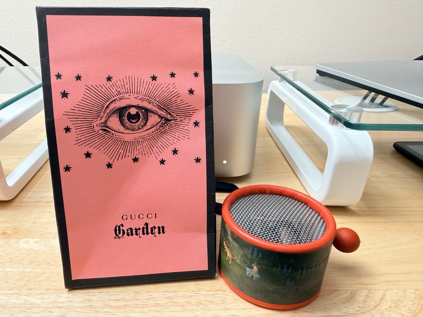 GUCCI GARDEN FLORENCE ITALY LIMITED EDITION MUSIC BOX - COLLECTOR RARE bag