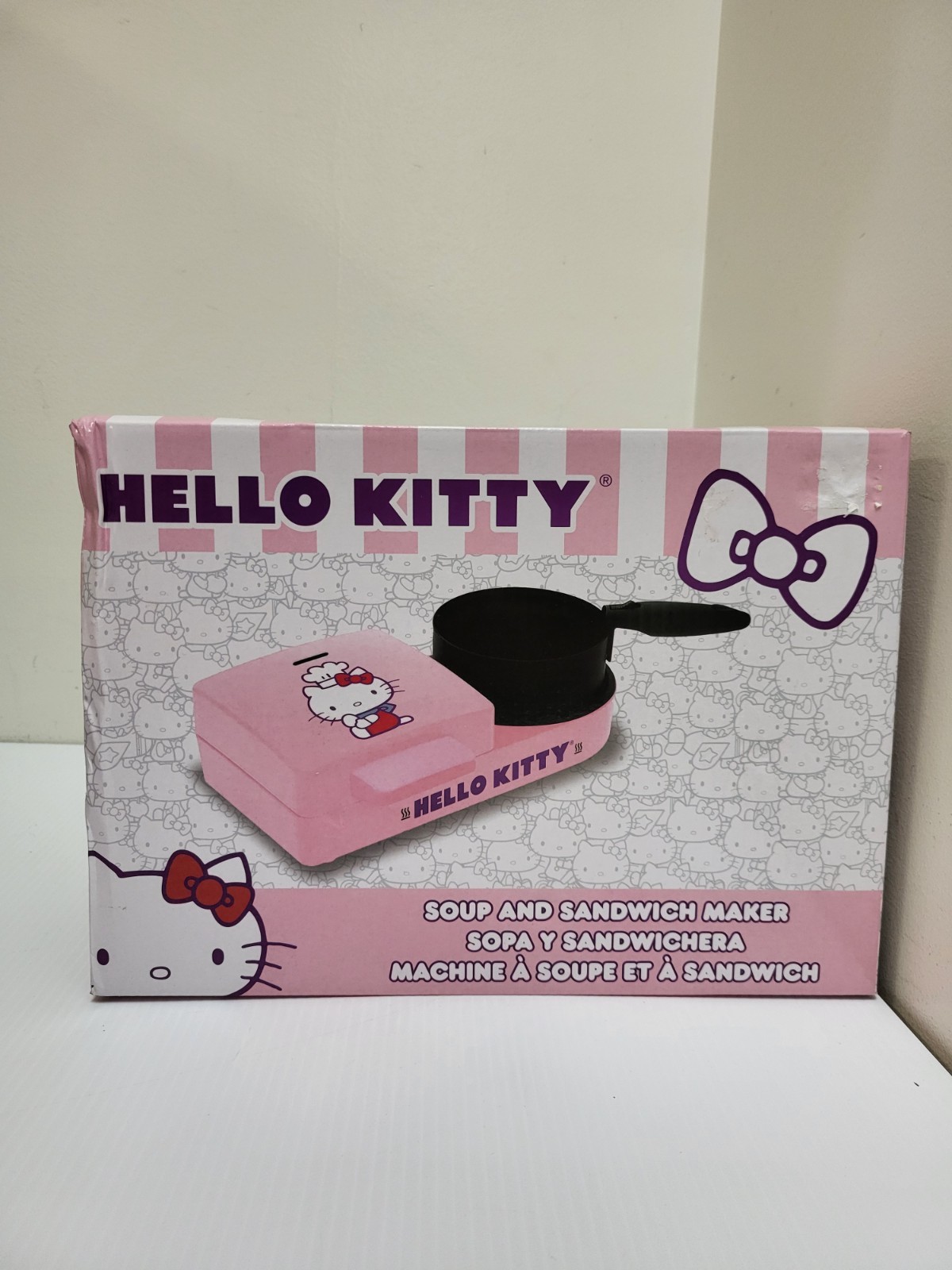 Hello Kitty Soup & Sandwich Maker - Pink Kitchen Appliance By Sanrio 35012