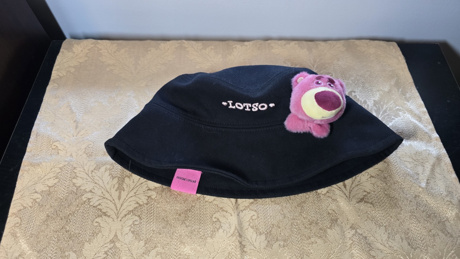 Disney Pixar  Lotso Bucket Hat New Never Worn No Tags.