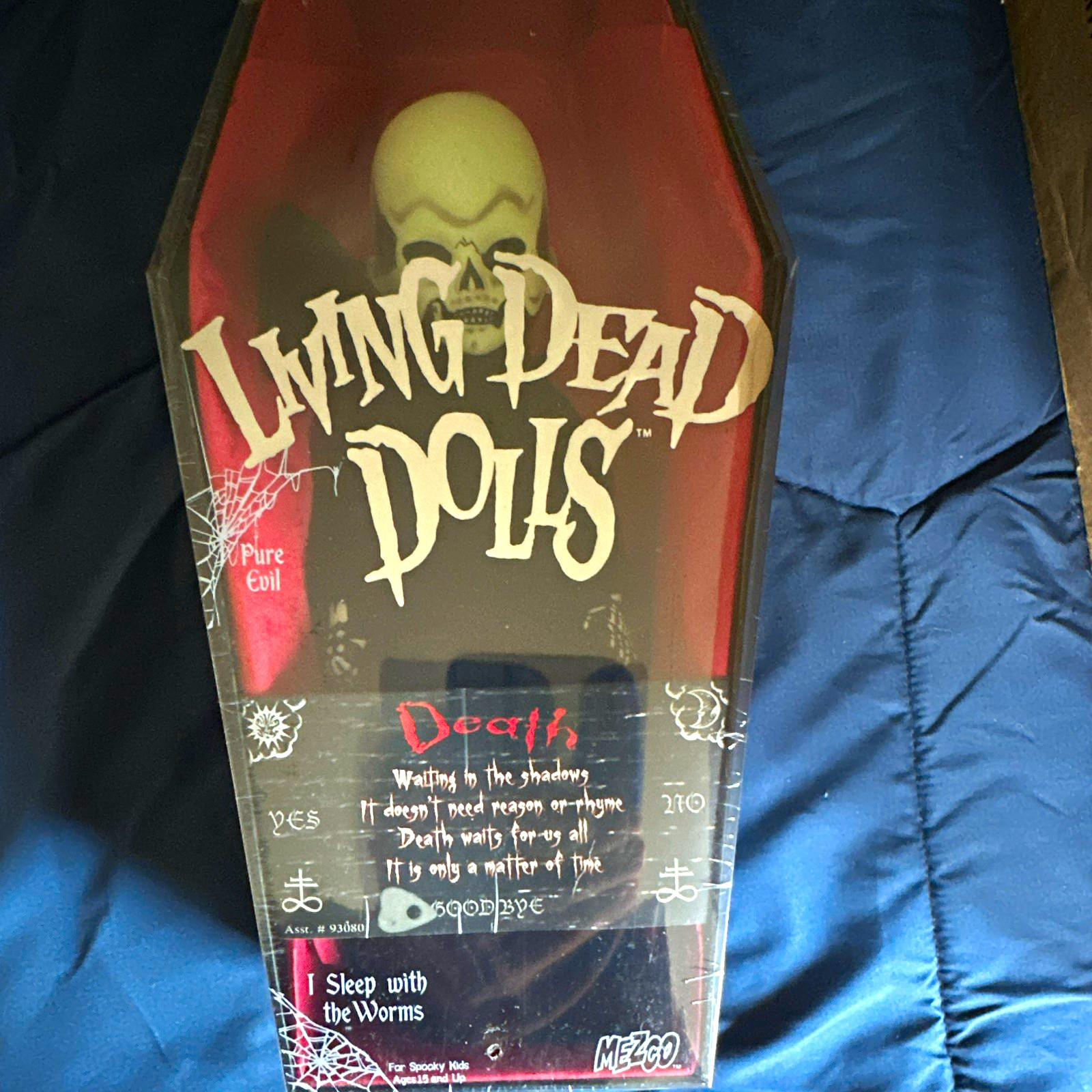 Mezco Living Dead Dolls Death Figure Sealed Original Unopened Plastic 2005