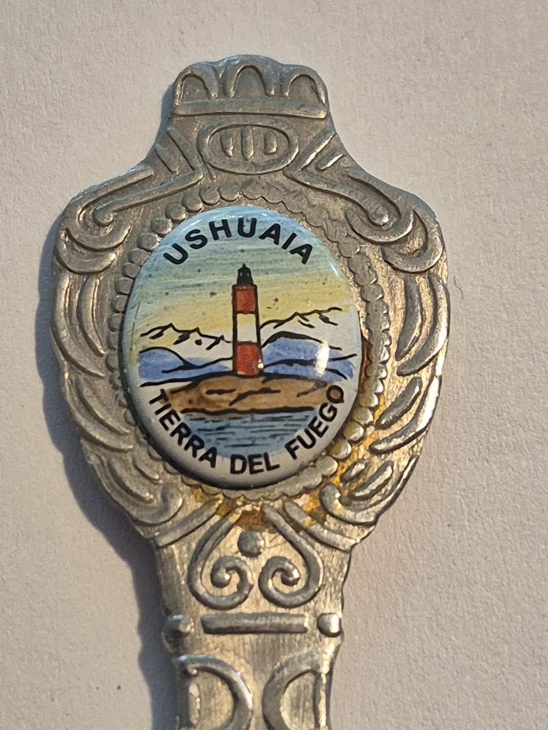 Ushuaia Tierra Del Fuego Vintage Souvenir  Spoon Collectible