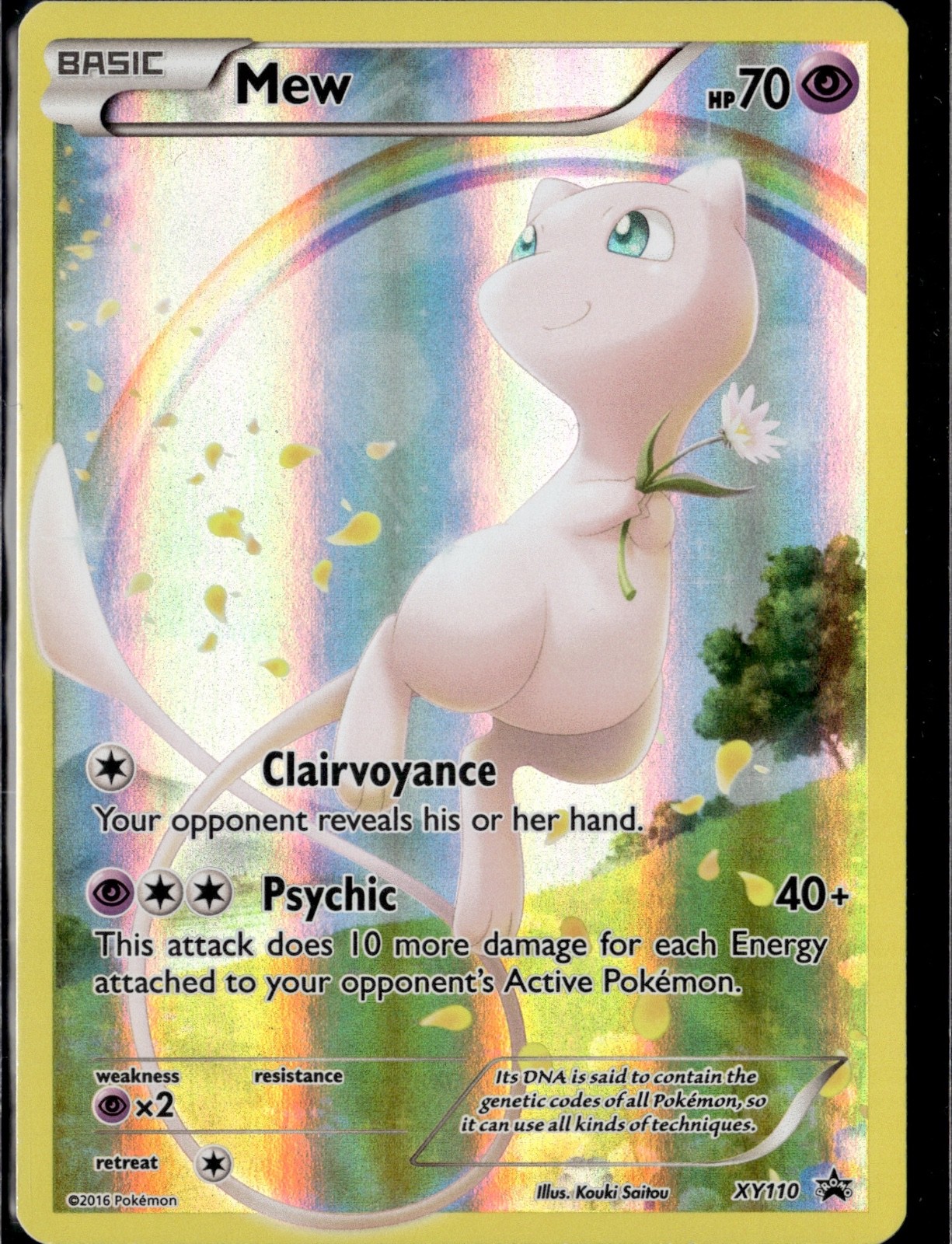 Mew Holo Promo XY Promos XY110 NM