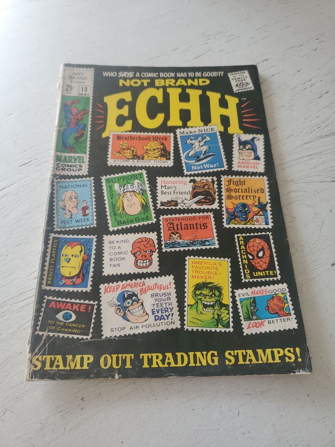 1969 Not Brand Echh #13 Comic Book Avengers Silver Age
