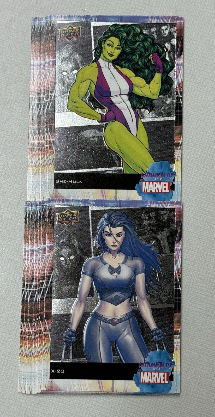 2024 Upper Deck Women of Marvel Trading Cards - Complete Your Set