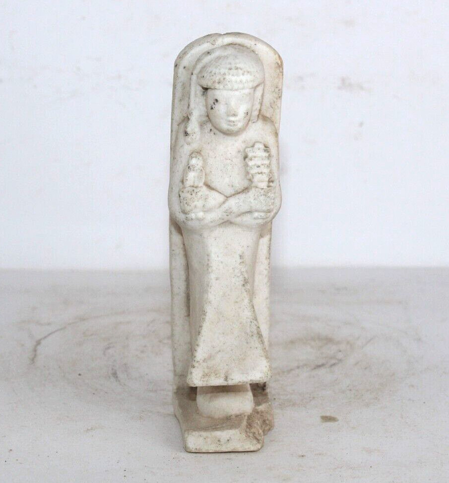 PHARAONIC ANCIENT EGYPTIAN House Mistress Nephthys Lord of Birth Death Statue PHARAONIC ANCIENT EGYPTIAN House Mistress Nephthys Lord of Birth Death Statue