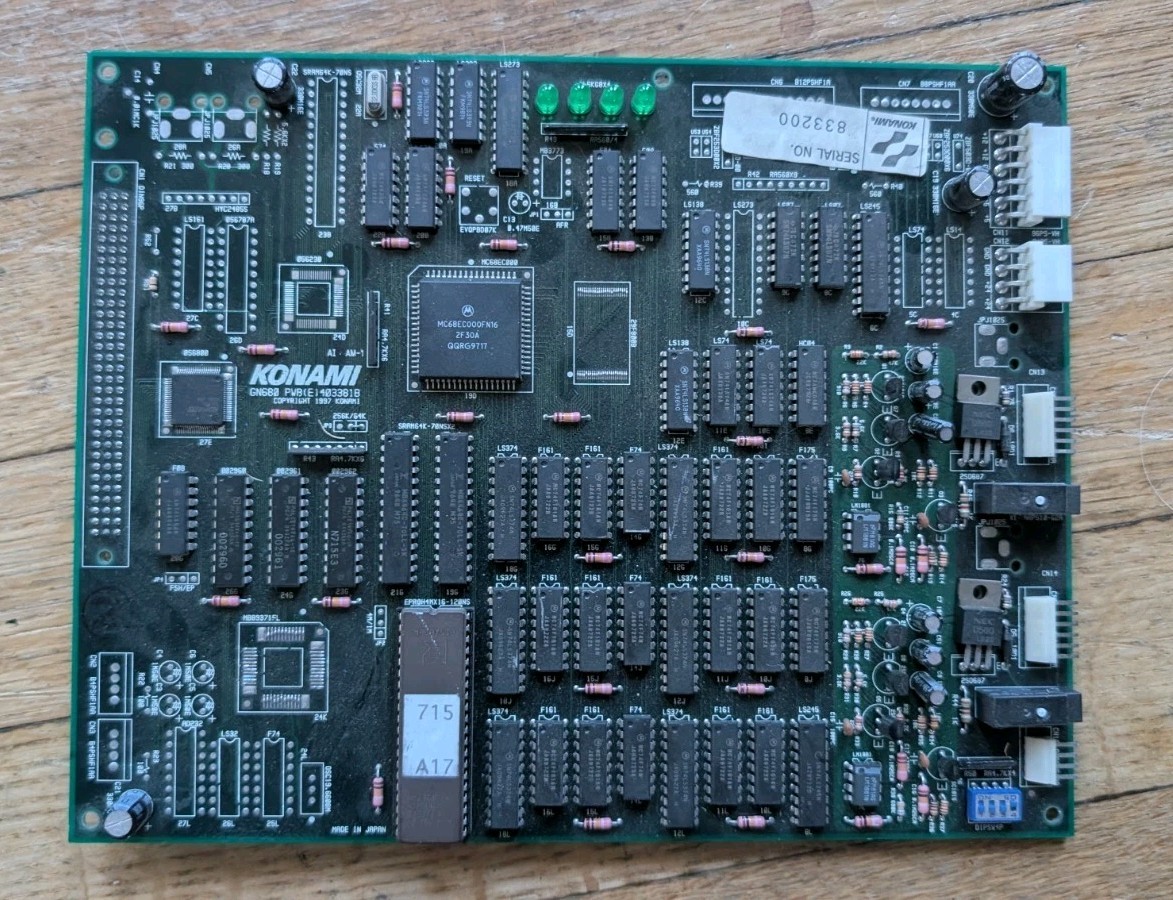  Konami  Hornet Teraburst Rare Sound Board 