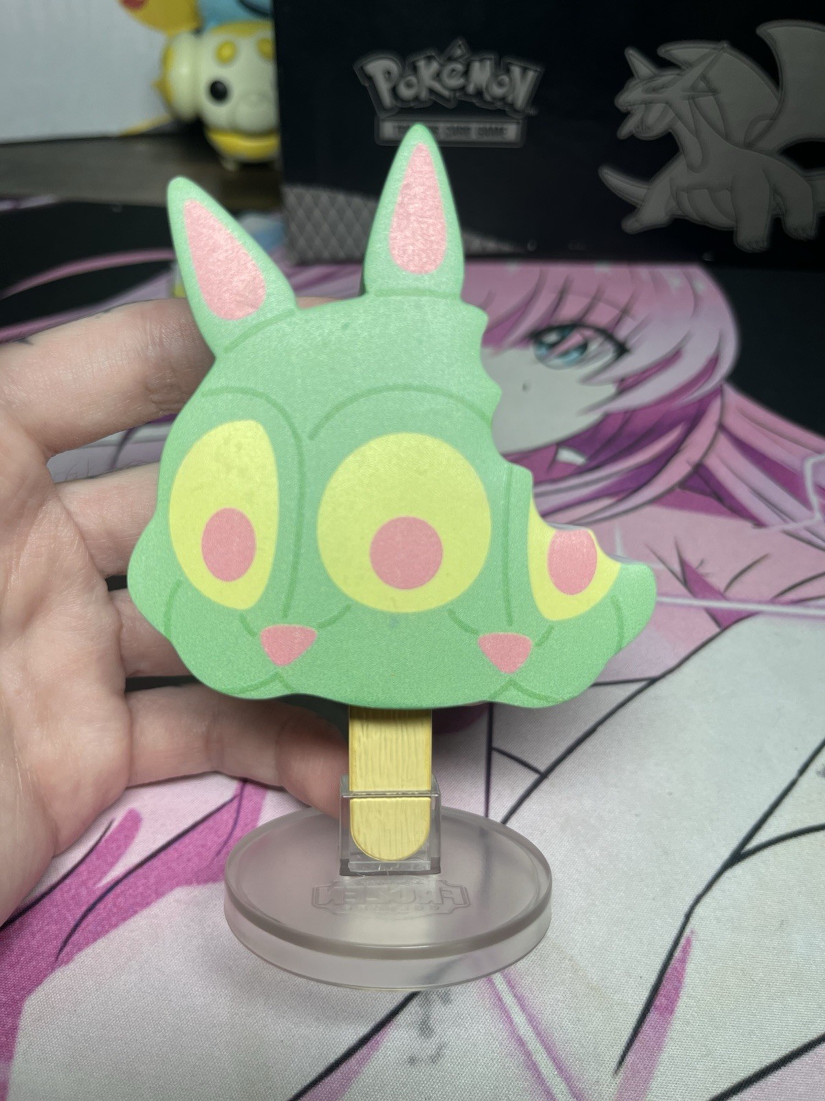 Ron English Frozen Culture Popaganda LIME RABBBIT 4.5\