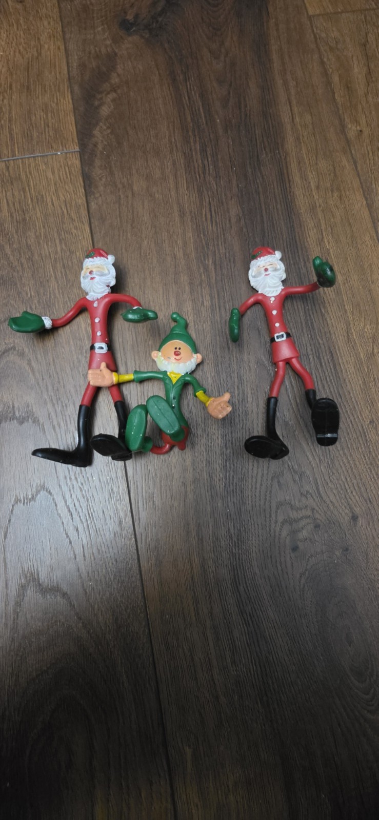 Vintage 1979 Santa Claus Bendable Posable Figure 5\