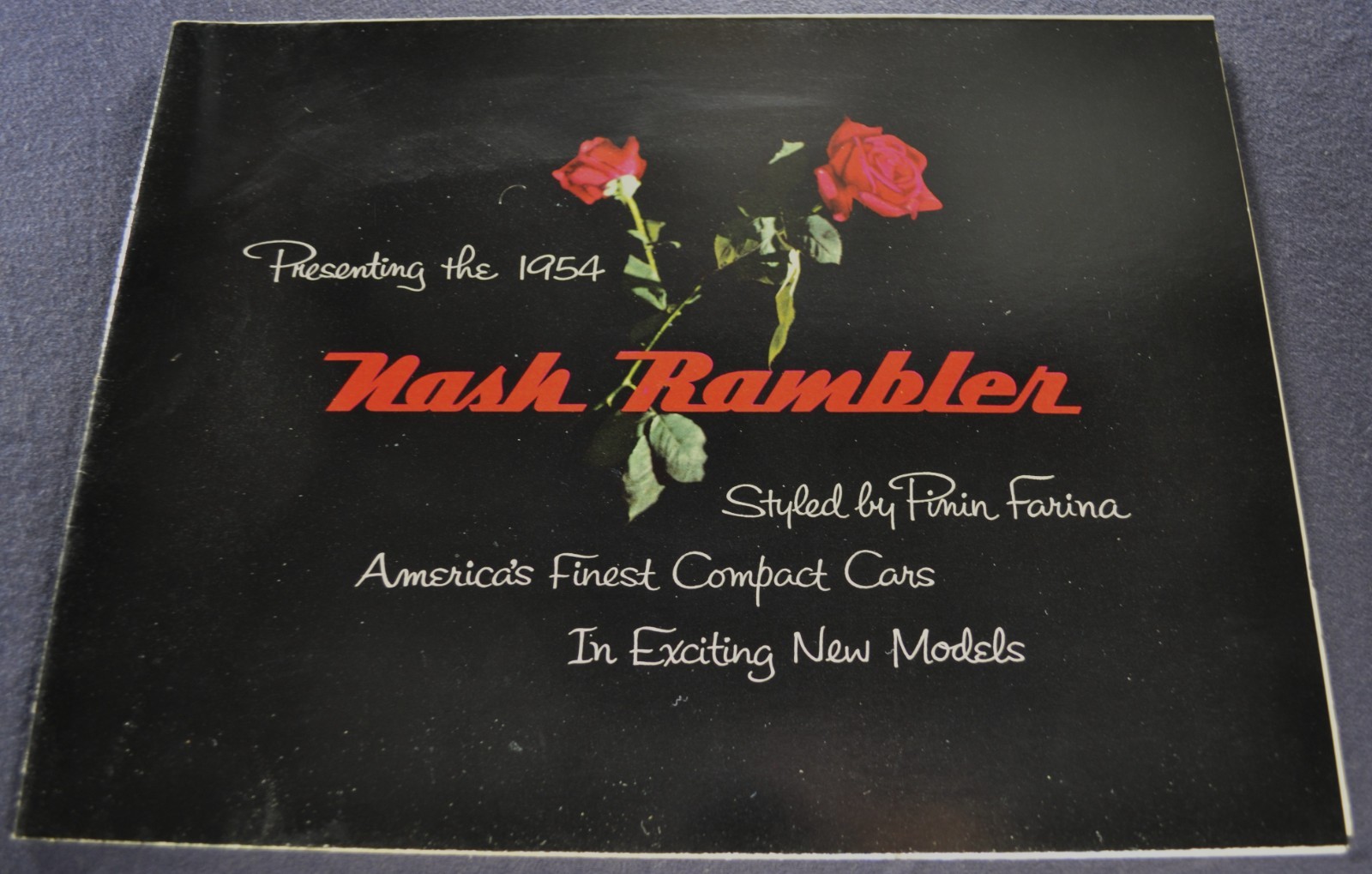 1954 Nash Rambler Brochure Folder Country Club, Wagon Excellent Original 54