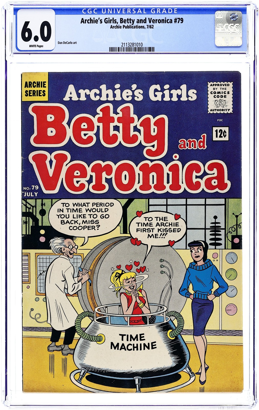Archie's Girls Betty and Veronica #79 CGC 6.0 1962 2113281010