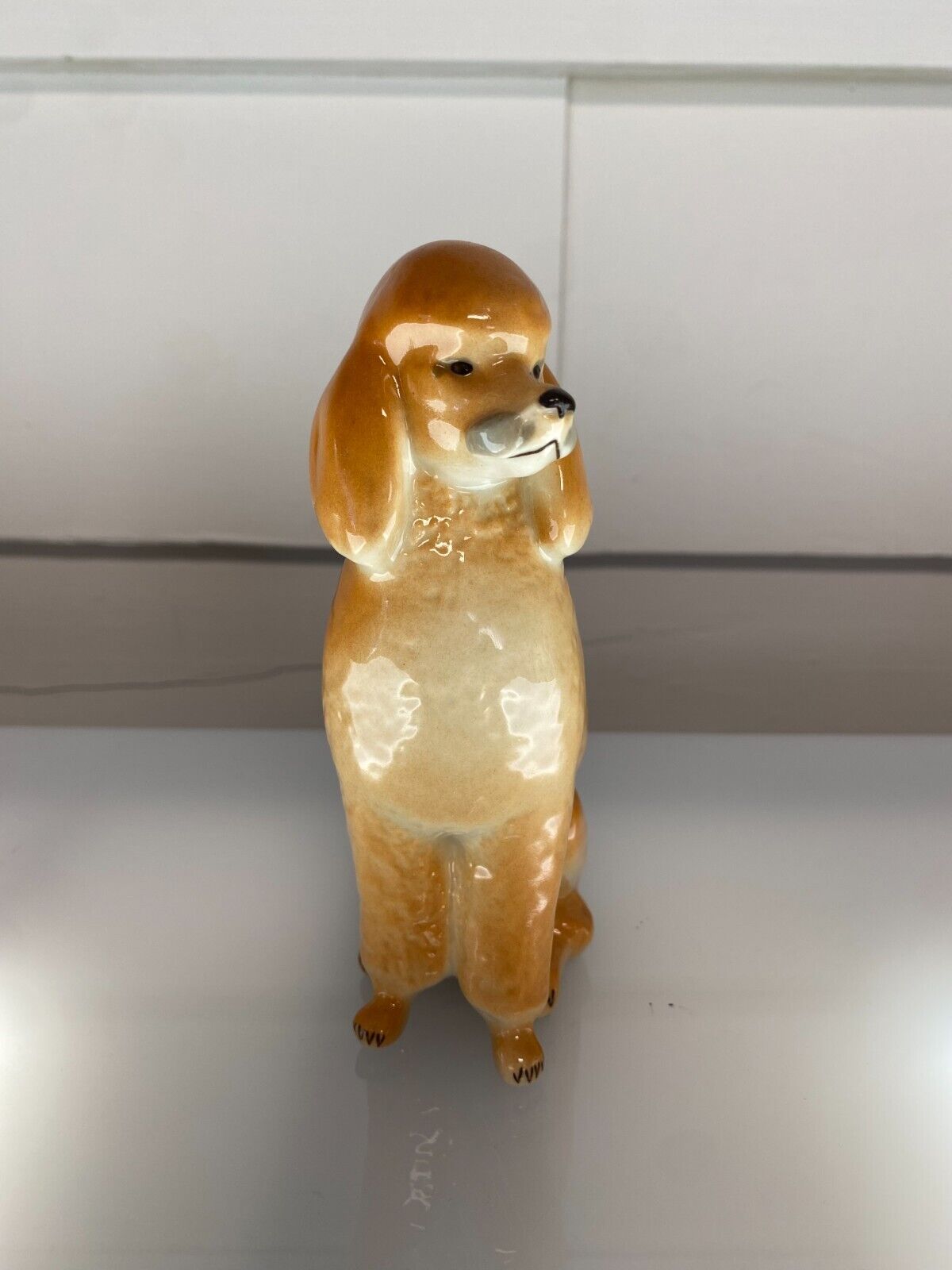 Regal Sitting King Poodle Figurine