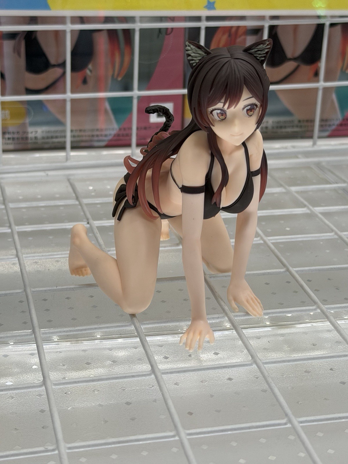 Rent-A-Girlfriend Yumemirize Chizuru Mizuhara Cat Ears Swimsuit Figure SEGA