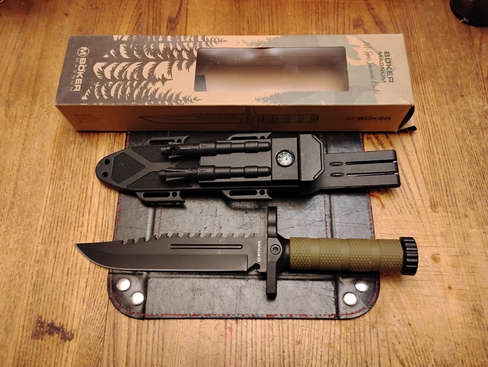BOKER Magnum M-Spec Survival Knife 7.87\