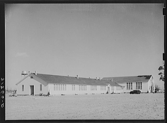 Photo:Lakeview Arkansas School Community Hall 1938 FSA Rural Building