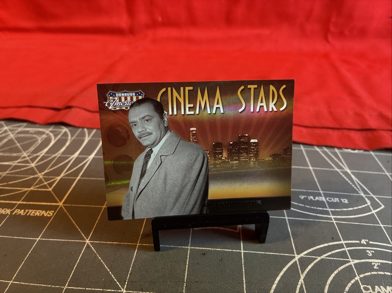 2007 Donruss Americana Ernest Borgnine CS-8 Card 346/500