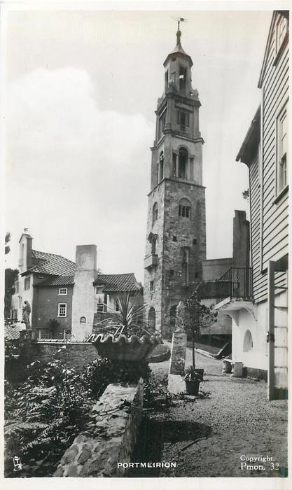 Portmeirion Wales Portmeirion OLD PHOTO 3 Portmeirion Wales Portmeirion OLD PHOTO 3