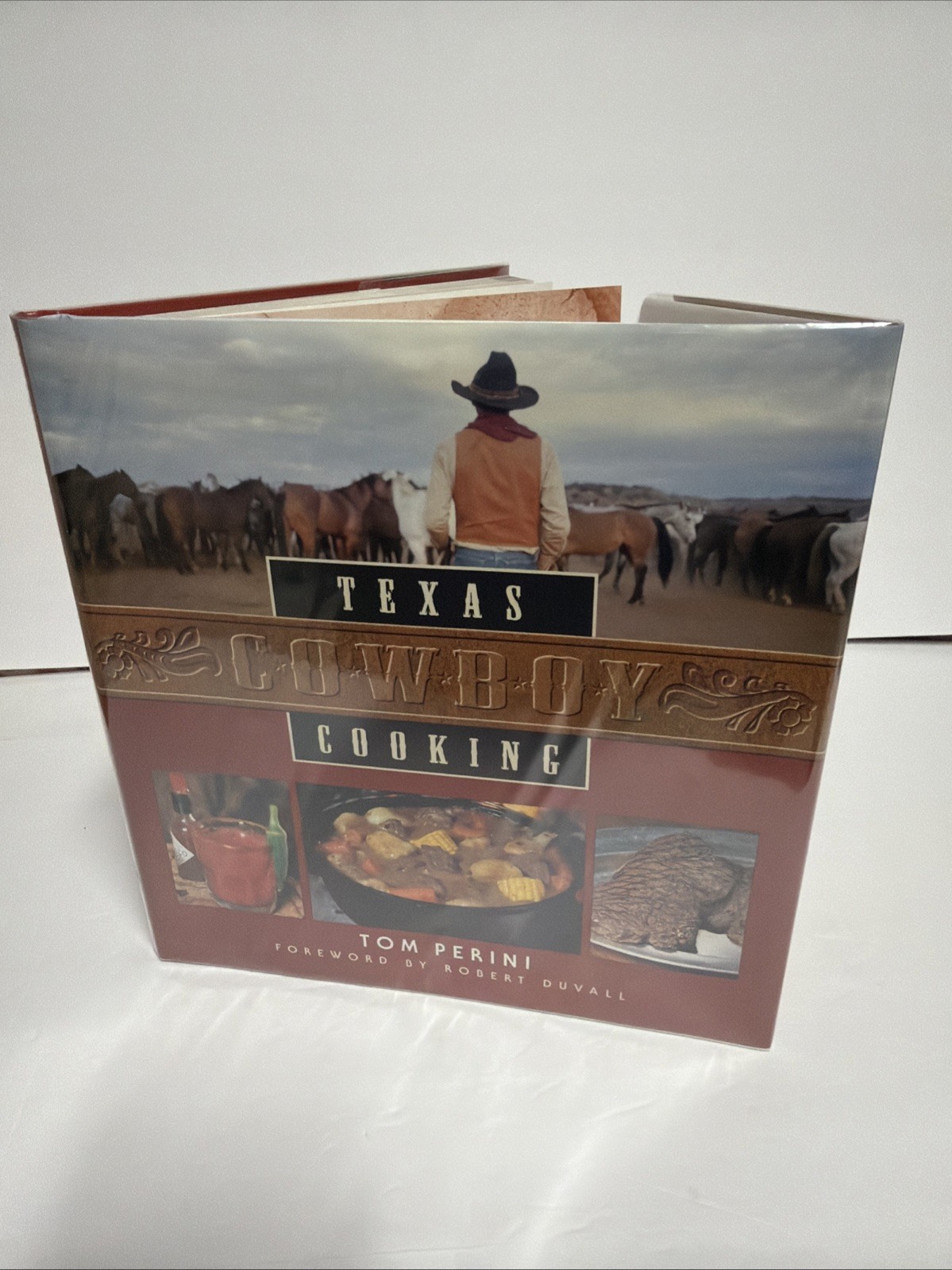 George Bush Laura Bush SIGNED Texas Cowboy Cooking Book Bush Warrior Golf Open George Bush Laura Bush SIGNED Texas Cowboy Cooking Book Bush Warrior Golf Open