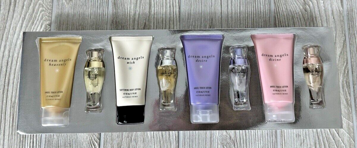 NIB Victoria\'s Secret Dream Angels Miniature Eau De Parfum & Lotion Set 2018