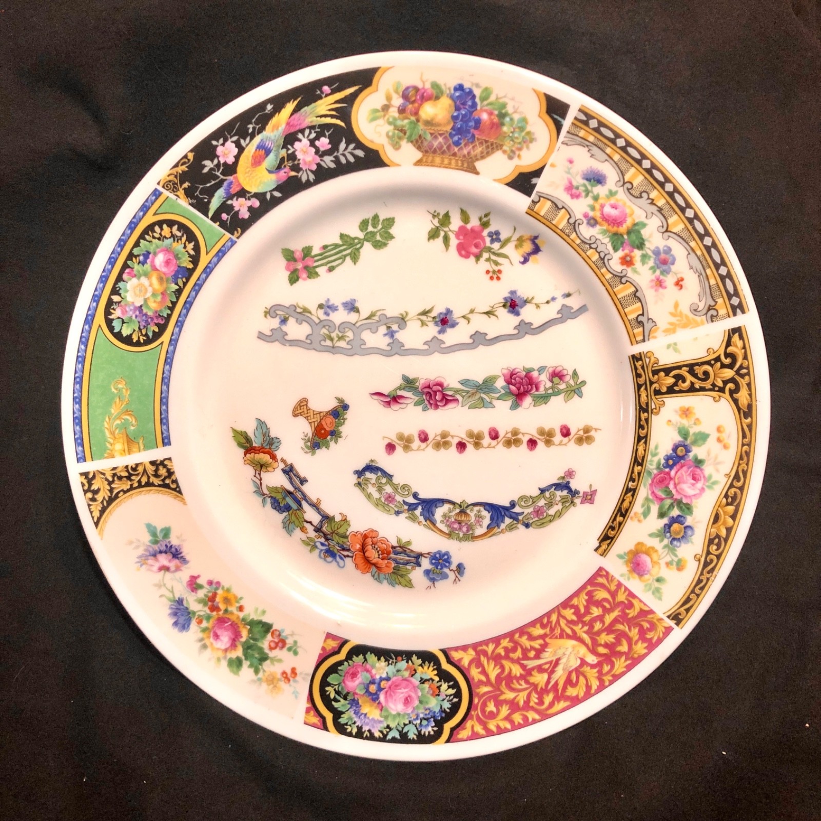 Superb Fine China Shenango Salesman\'s / Showroom Sample Plate Restaurant Ware