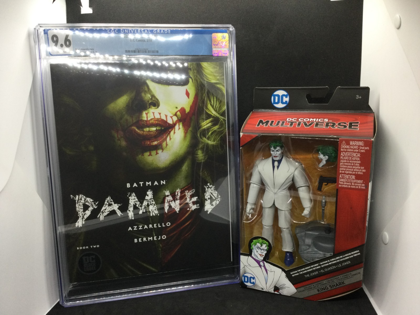 #Batman Damned #2 CGC Graded: 9.6 #HarleyQuinn #Variant Bonus #Joker AF