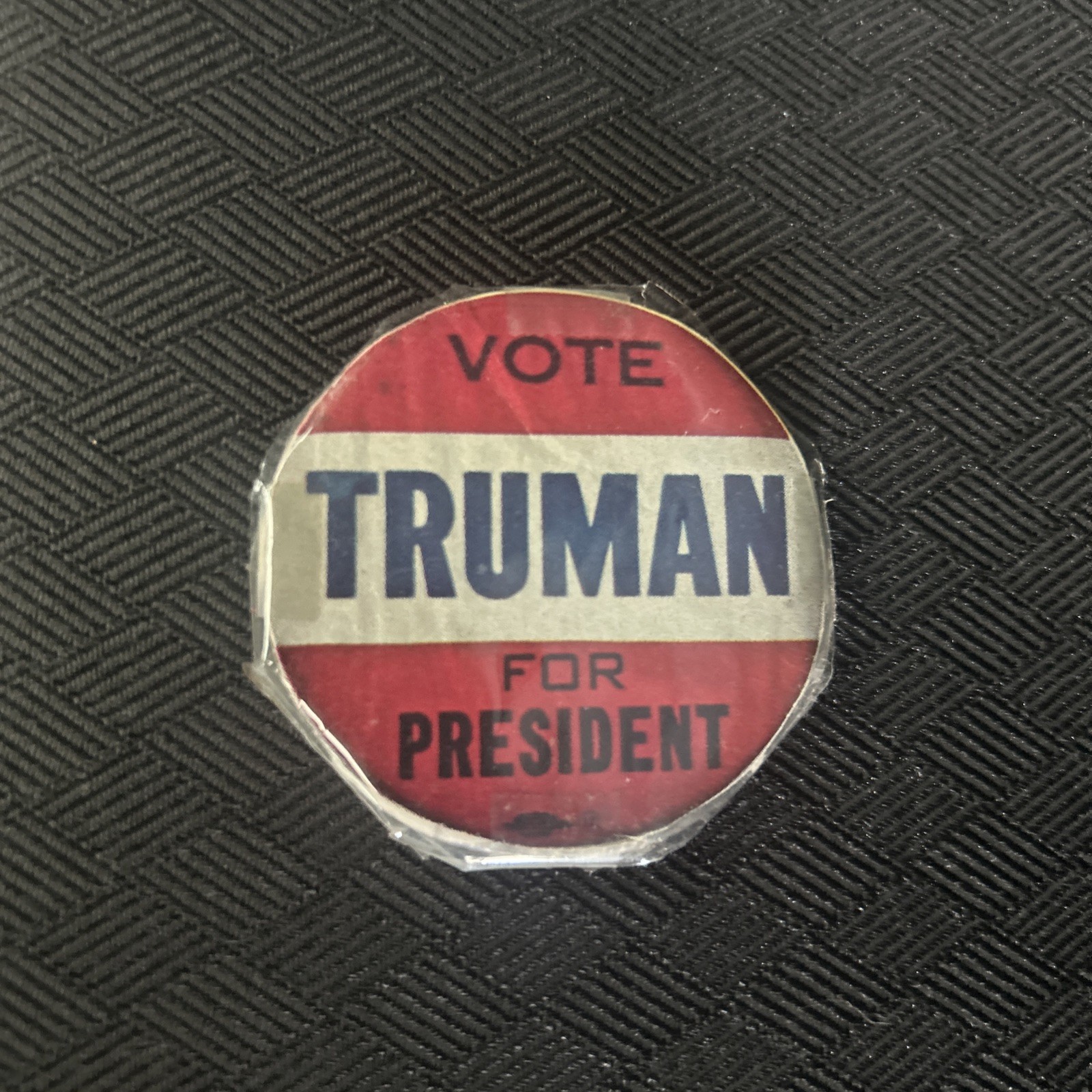 1948 Harry S Truman Vote Truman for President 2.25” Campaign Pinback Button
