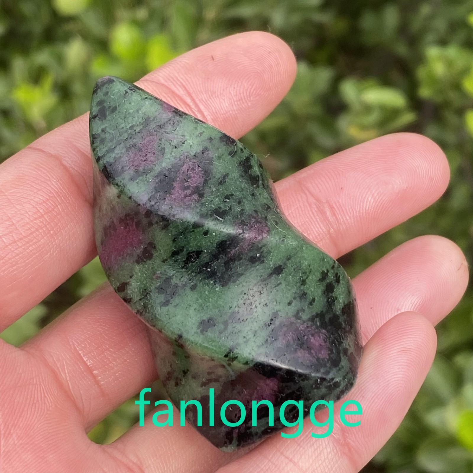 1pc Wholesale Natural Zoisite Flame spiral Quartz Crystal Reiki Healing 2.4\