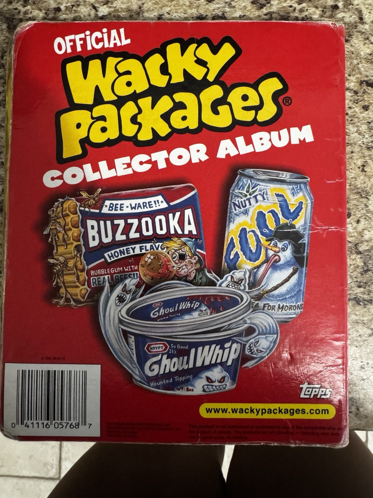 Wacky Packages 2005 Album 48  Vintage Topps Card Collection Mixed