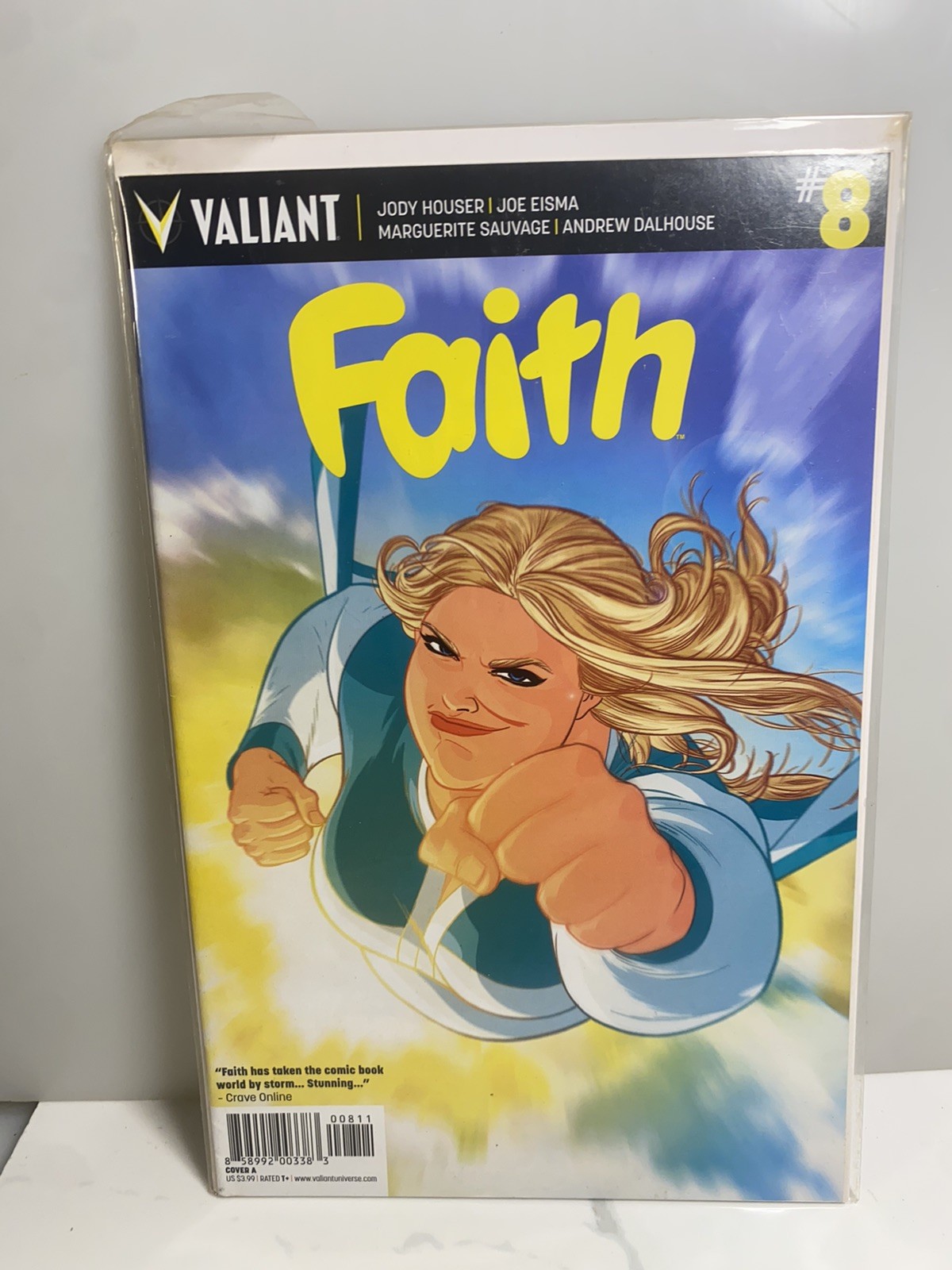 Faith 8 Valiant Comics 2017 Jody Houser Joe Eisma Cover A