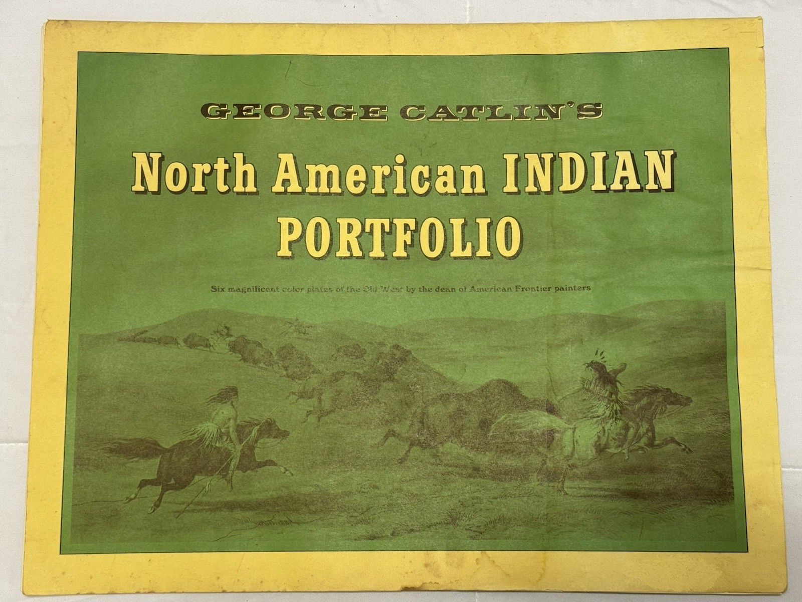 George Catlin’s North American Indian Portfolio Complete set Of 6 Penn Prints