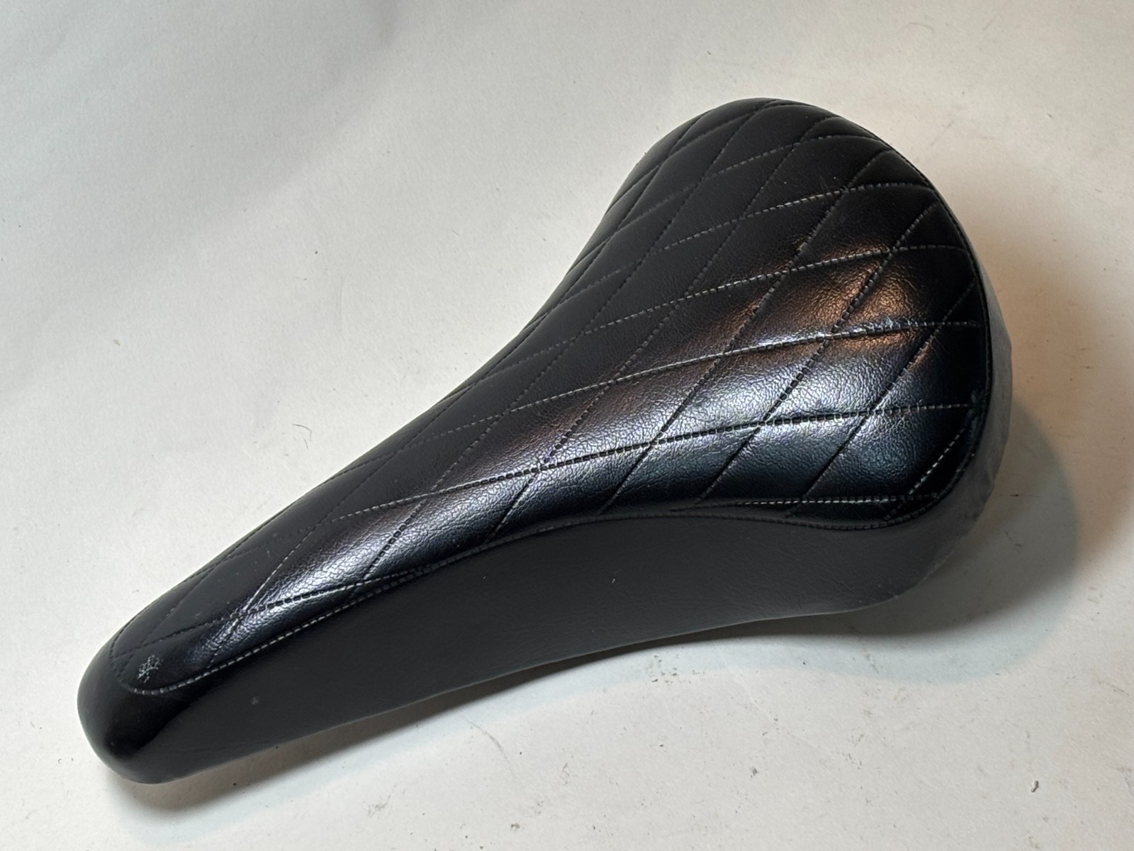 Vintage 1976 TAIHEI UNITE MATEX (Elina) Diamond Quilt Saddle SWEET BMX Seat