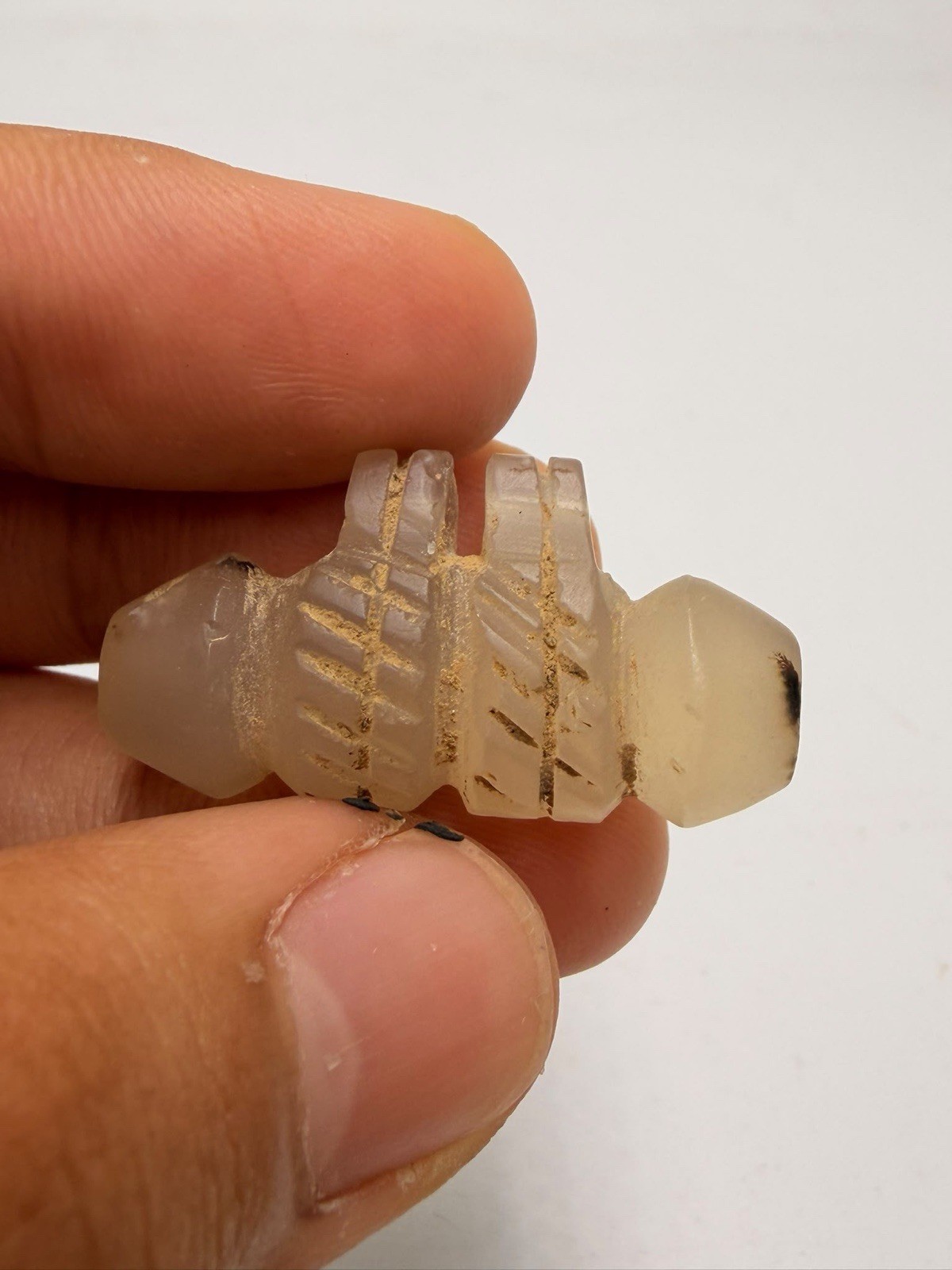 1st Century Years Old Ancient Roman Rock Crystal Stone Rare Carved Amulet 1st Century Years Old Ancient Roman Rock Crystal Stone Rare Carved Amulet