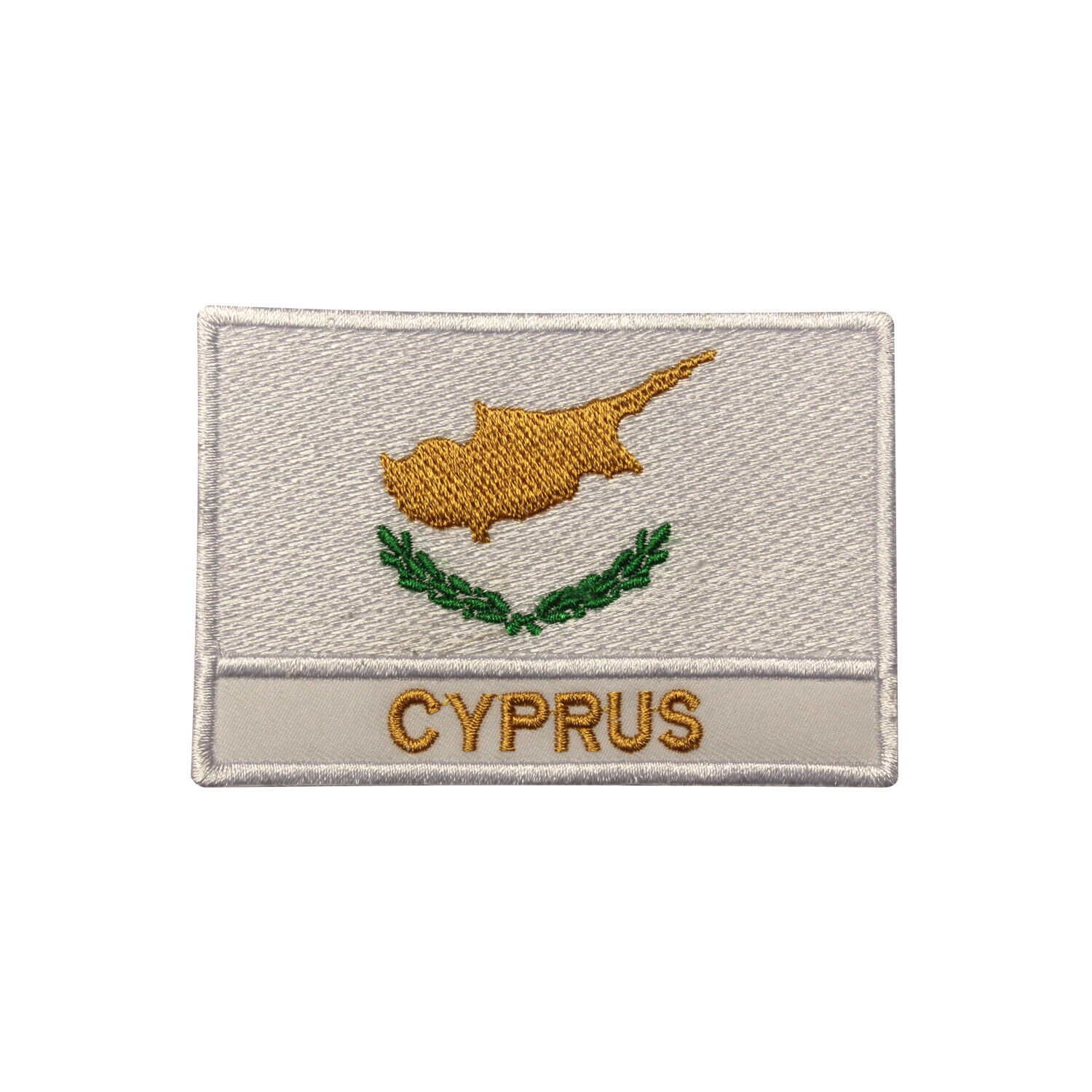Cyprus National Country Flag Patch Iron On Patch Sew On Badge Embroidered Patch