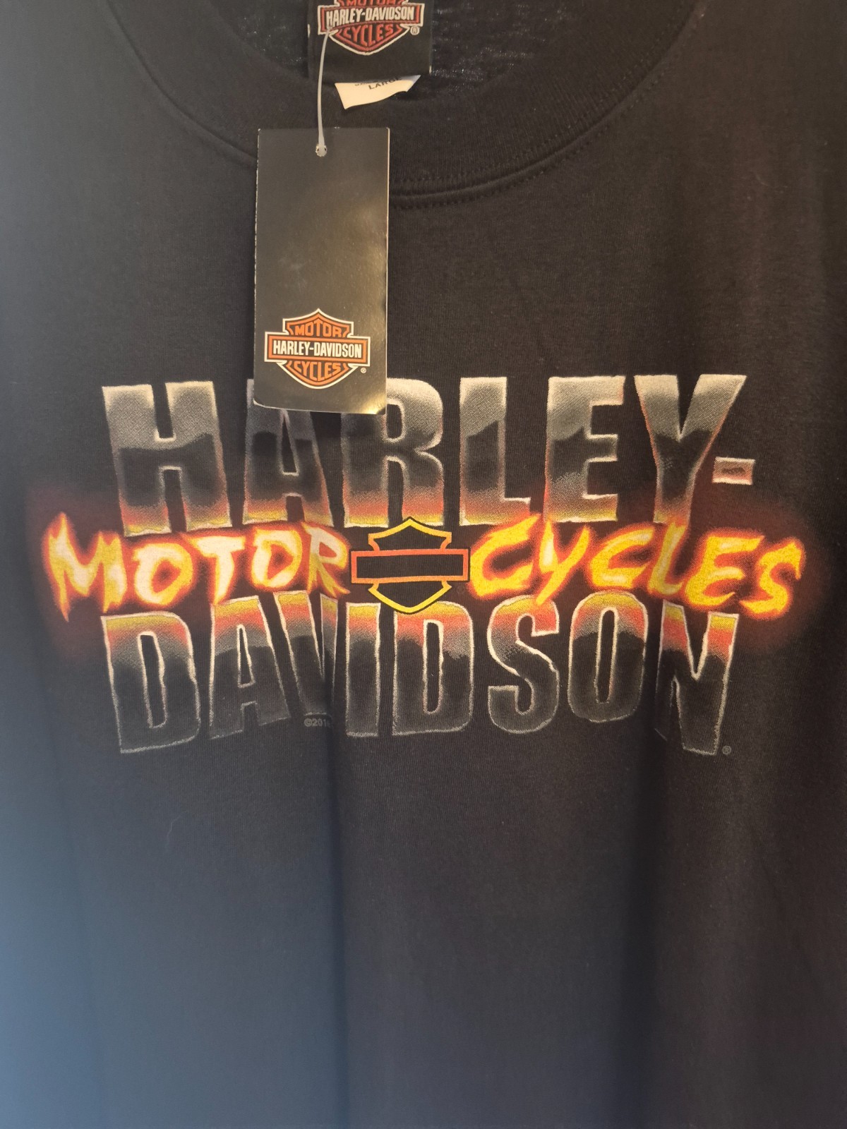 men's harley davidson t shirt size large