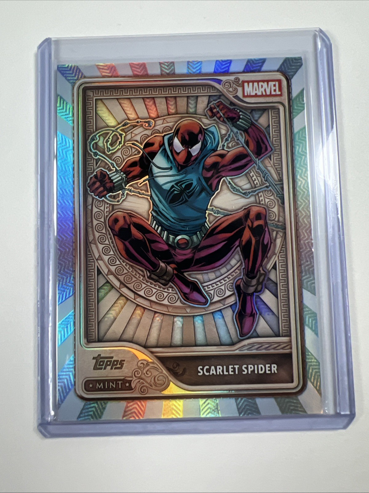 Scarlet Spider 2026 Topps Marvel Mint #28 Bronze Mint In Marvel We Trust