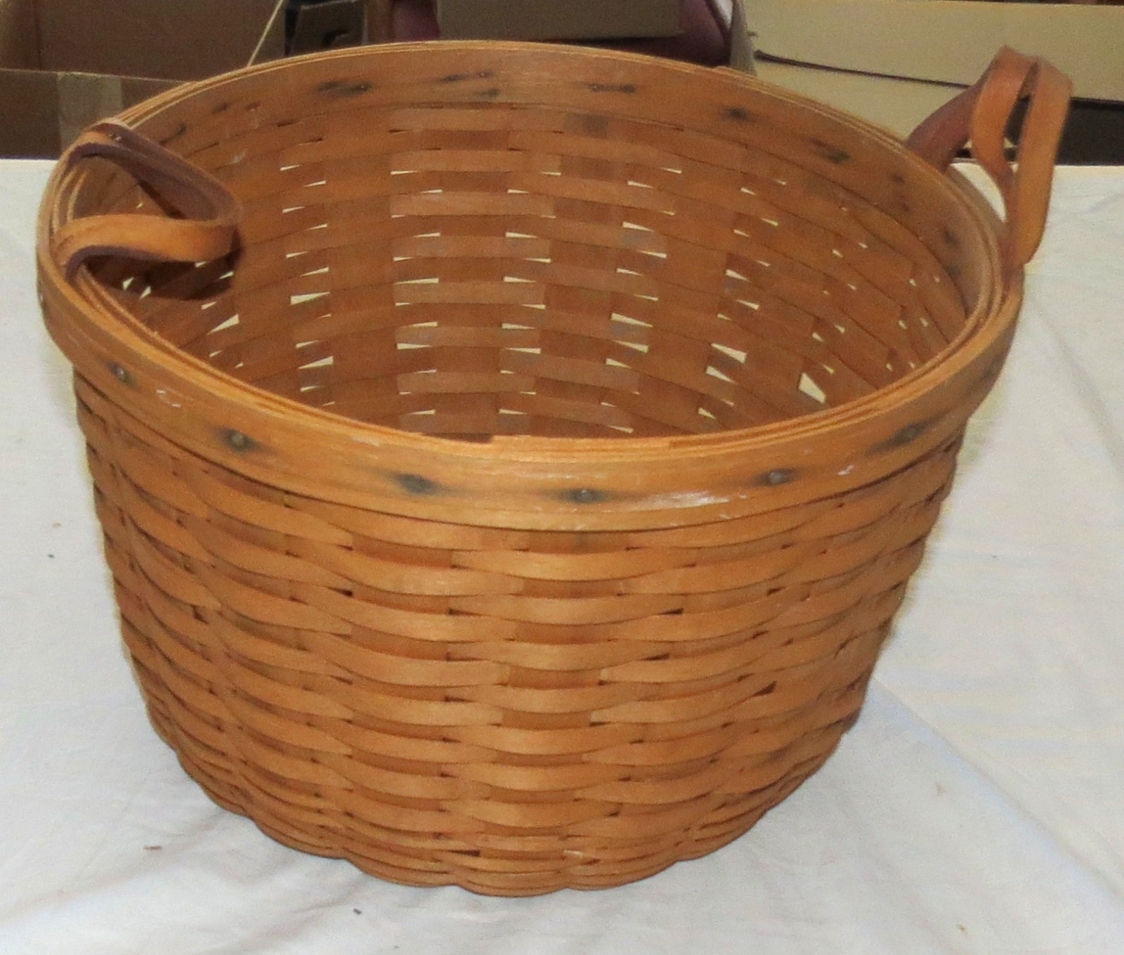 Longaberger 13.1/2 x 8.1/2 inch Wildflower Basket 1992